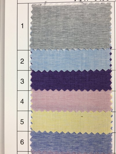 GZ-YGTI     725#  雙色棉    100％棉    全工藝環保軋染   側面照